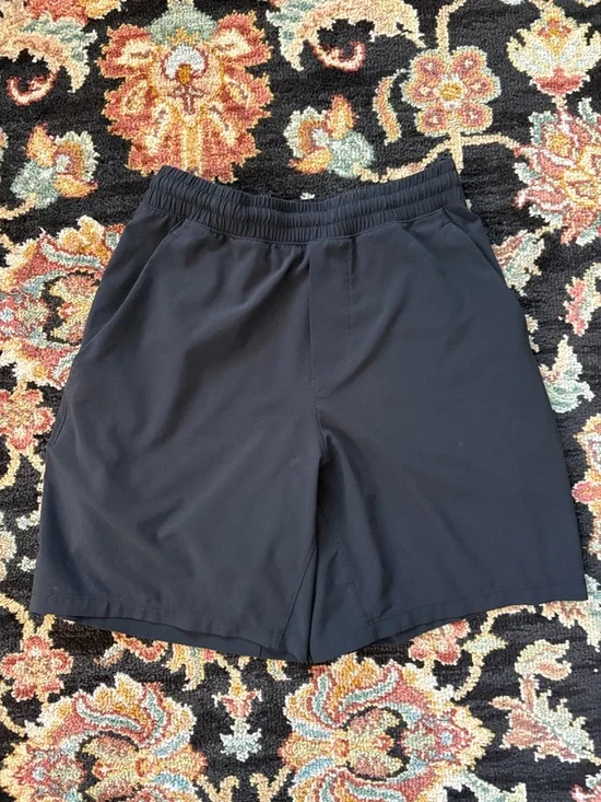 Lululemon Pace Breaker Black Shorts 7” unlined - Picture 1 of 7